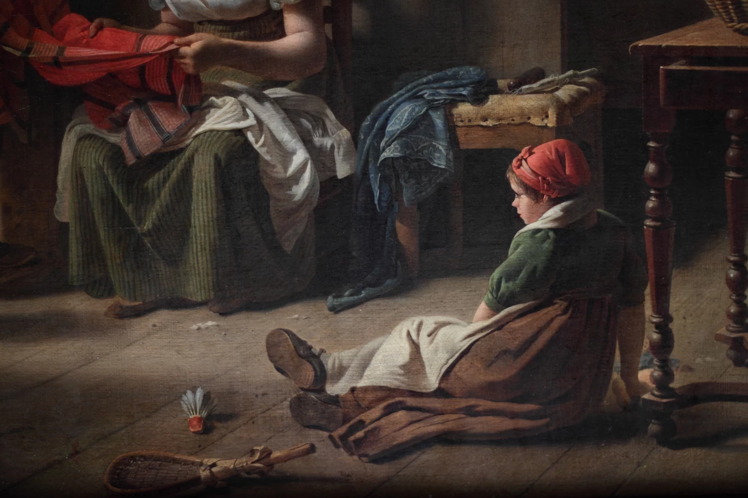 Michel Martin Drolling-83-Michel Martin Drolling-Il venditore ambulante, 1812-Musee de la Chartreuse, Douai - dettaglio